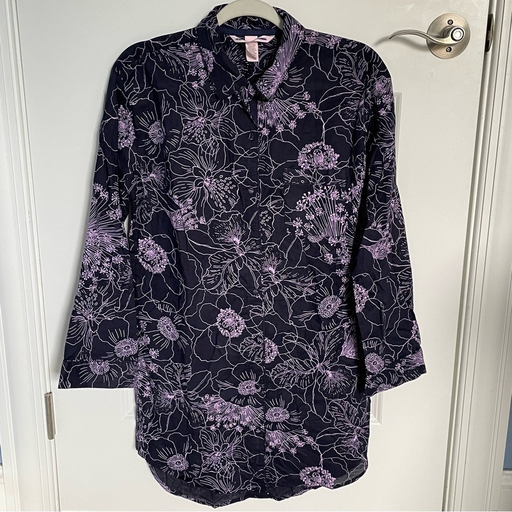 New! Victoria's Secret Dandelion Clover Floral Pajama nightgown 47376